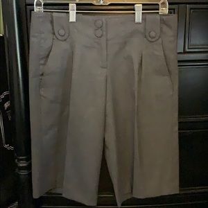 French Contection gray suit shorts